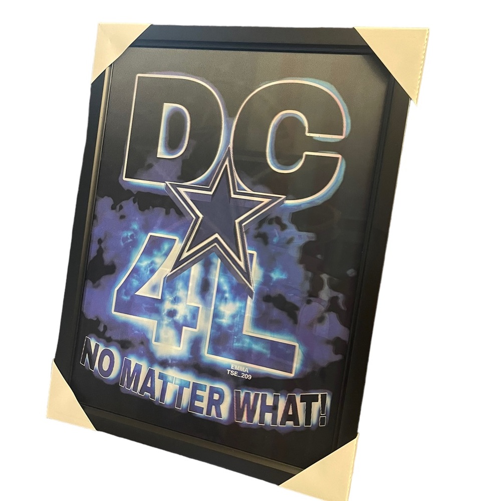 📦 New Dallas Cowboys Football Framed 3D Lenticular Poster / Picture - Picture 4 of 5